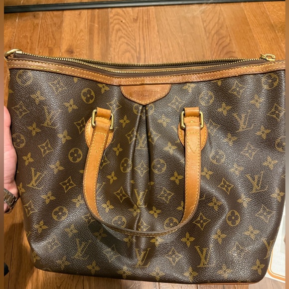 Authentic Vintage Louis Vuitton Monogram Palermo PM - Picture 4 of 6